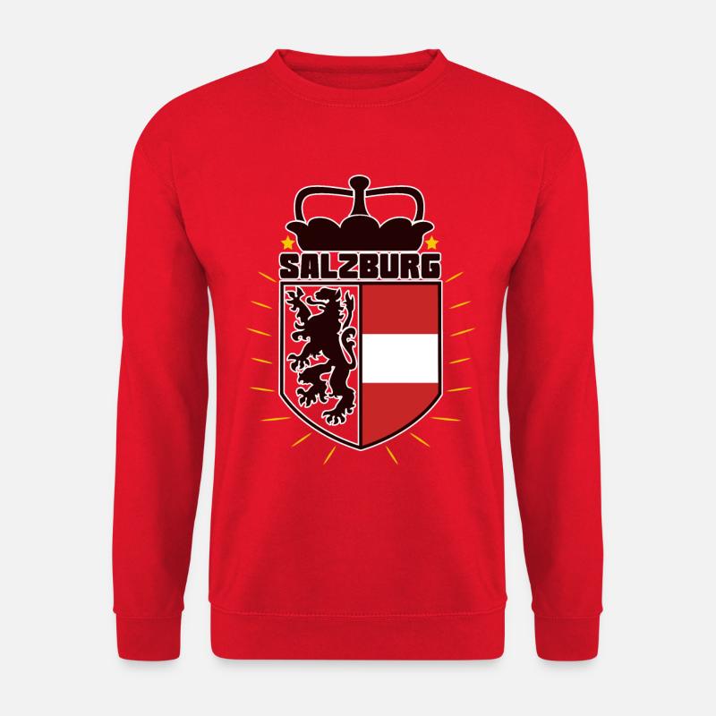 Salzburg - Österreich - Unisex Pullover - Rot