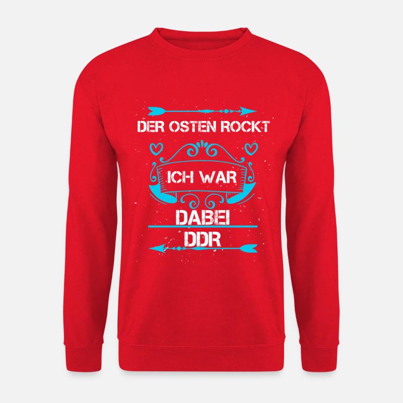 Der Osten Rockt ich war dabei - Unisex Pullover - Rot