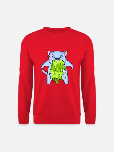 vomit - Unisex Sweatshirt - red