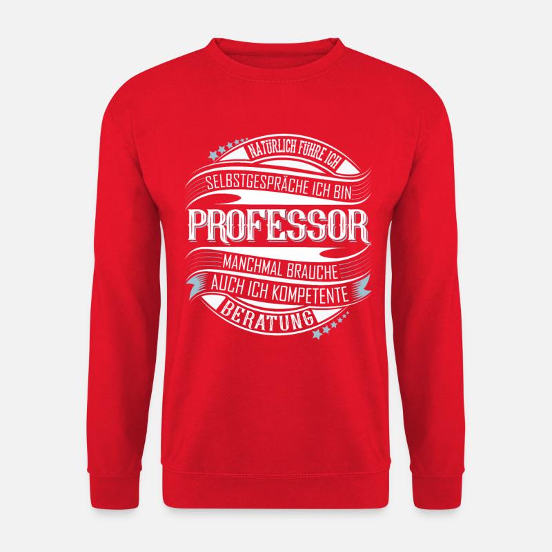 Professor - Unisex Pullover - Rot