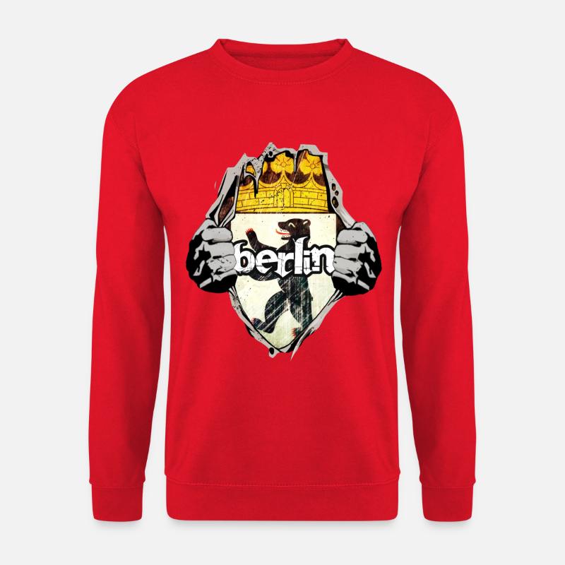 Berlin - Unisex Pullover - Rot