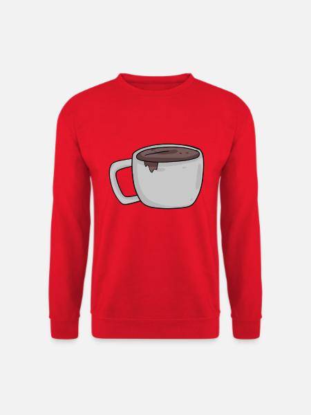 Coffee coffee cup cup - Unisex Sweatshirt - red