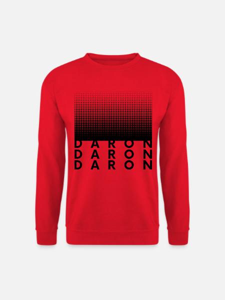 DARON - Sweat-shirt Unisexe - rouge