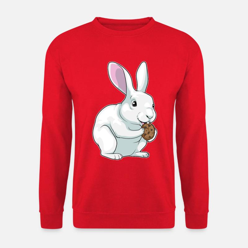 Hase Cookie - Unisex Pullover - Rot