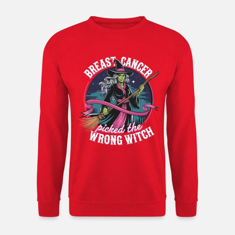 Mammakarzinom besiegt - Maligner Tumor - Unisex Pullover - Rot