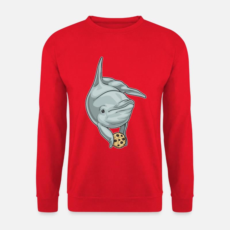 Biscuit dauphin - Sweat-shirt Unisexe - rouge