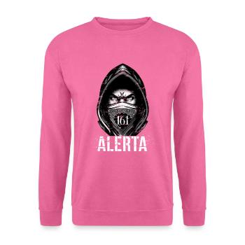Alerta 161 | Aktivistisches Statement - Unisex Pullover - Pink - Vorne