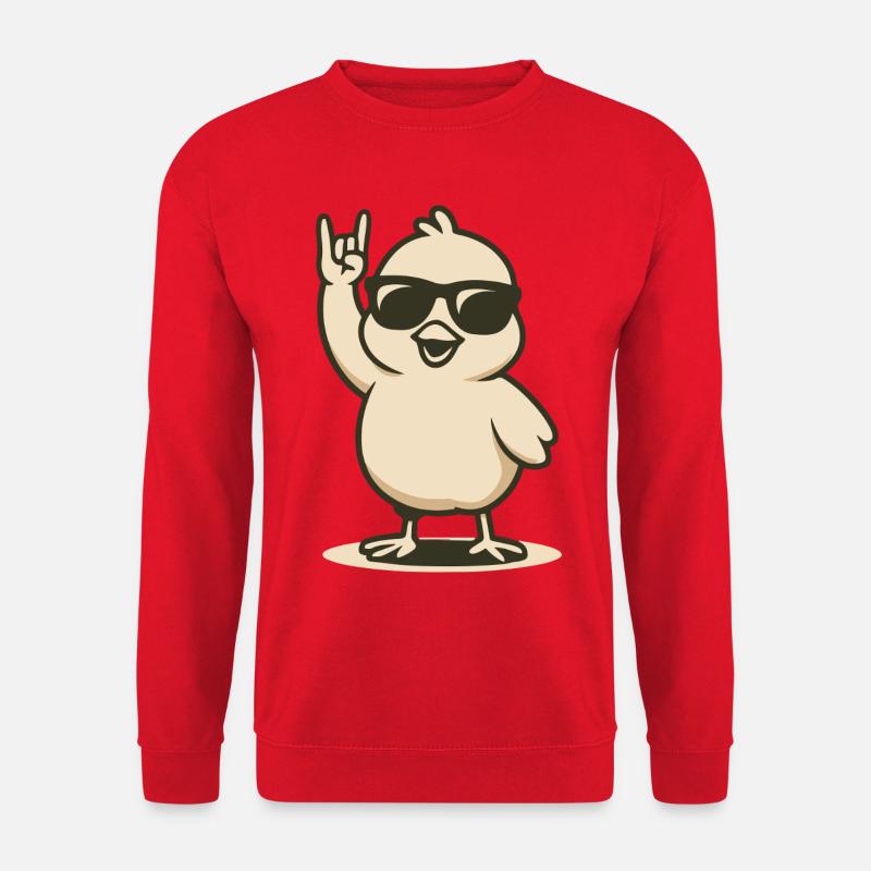 Chick’n’Roll - Unisex Pullover - Rot