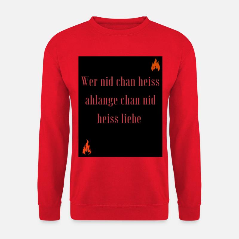 Chilli for life - Unisex Sweatshirt - red