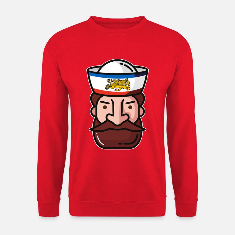 Rostocker Seemann - Unisex Pullover - Rot