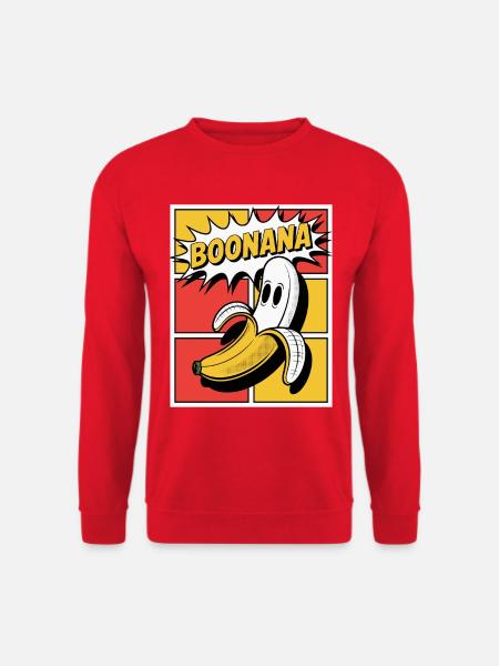Boonana Halloween Banane - Unisex Pullover - Rot