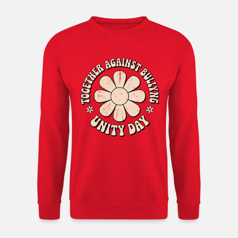 Gemeinsam Gegen Mobbing - Unisex Pullover - Rot