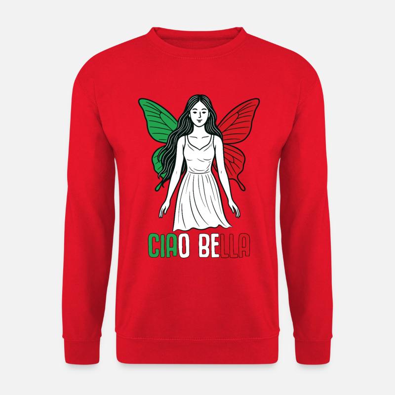 Ciao Bella - Unisex Pullover - Rot