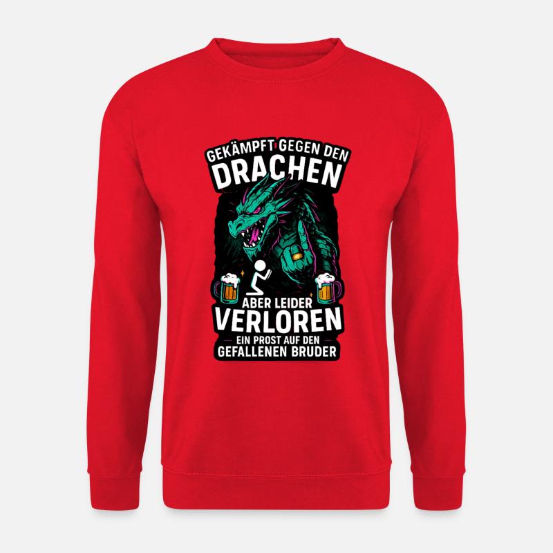 JGA Team Bräutigam - Unisex Pullover - Rot