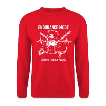 Vélo de route Vélo Vélo Sport Vélo VTT - Sweat-shirt Unisexe - rouge - Devant - Alina (178cm) & Michal (187cm)