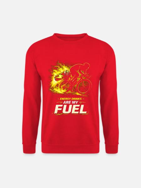 Energy Drinks Are My Fuel - Unisex Sweatshirt - red
