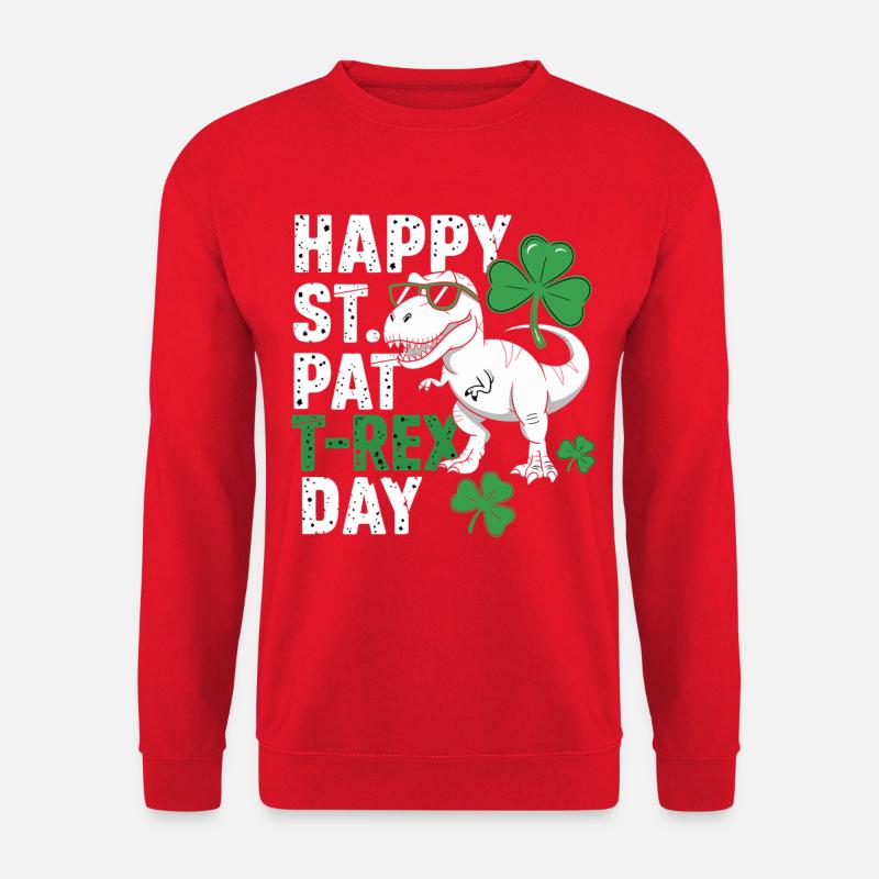 St Patrick's Rex Day Tee - Unisex Pullover - Rot