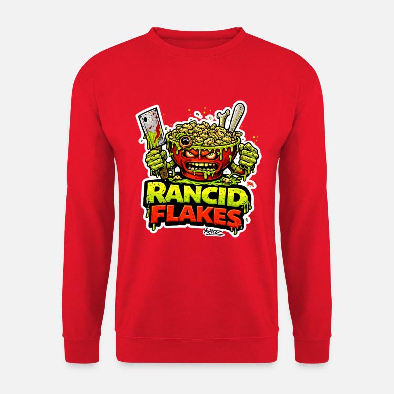 Ulækkert Flækmonster - Unisex sweater - rød