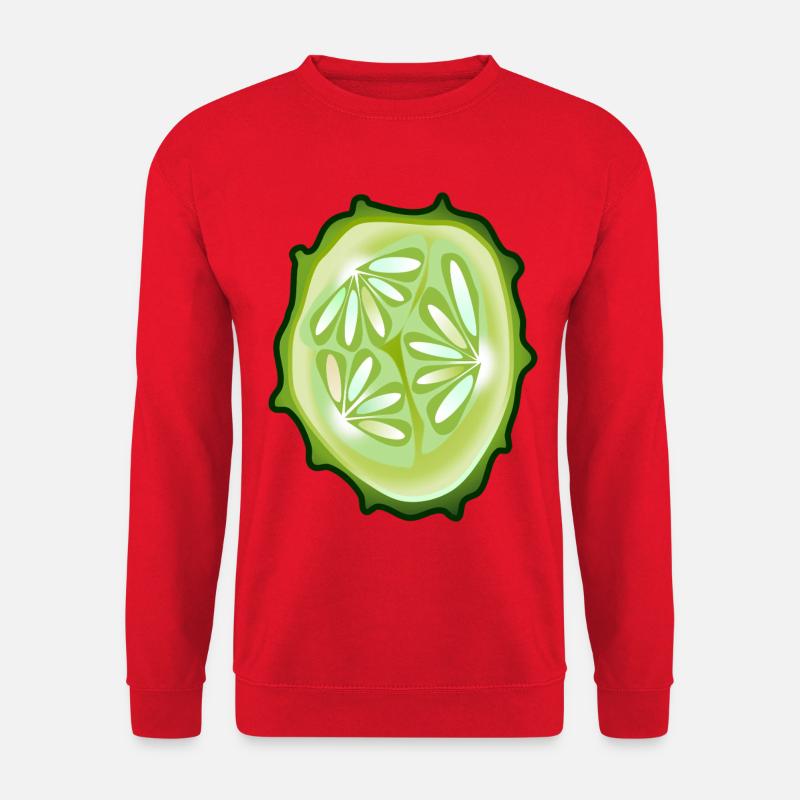 concombre - Sweat-shirt Unisexe - rouge