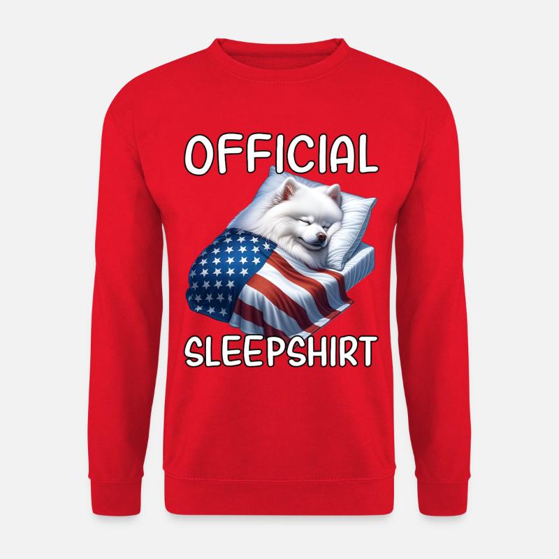 Spitz US Schlafshirt - Unisex Pullover - Rot