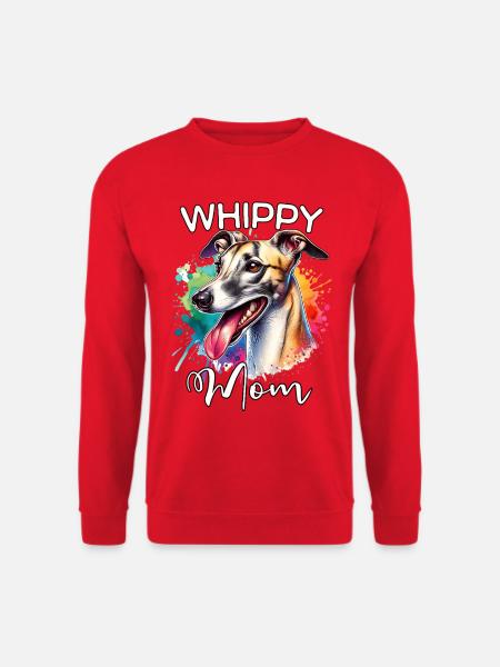 Windhund Mama - Unisex Pullover - Rot