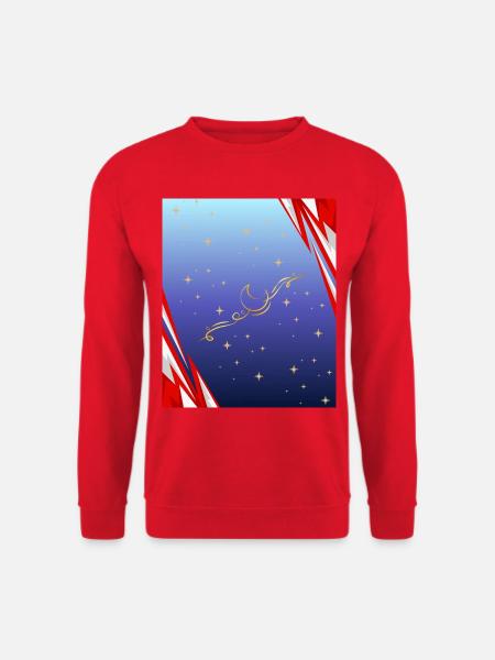 Magic_of_the_night_-4500_x_5400_px- - Unisex Pullover - Rot