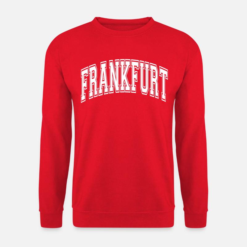 Frankfurt - Unisex Sweatshirt - red
