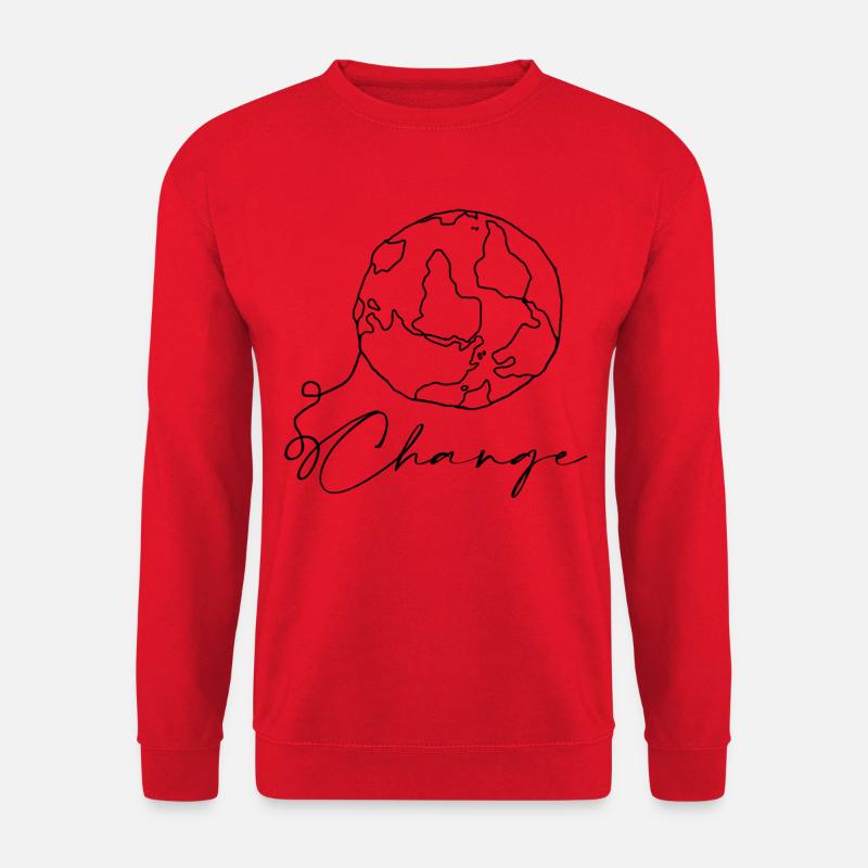 World - Unisex Pullover - Rot