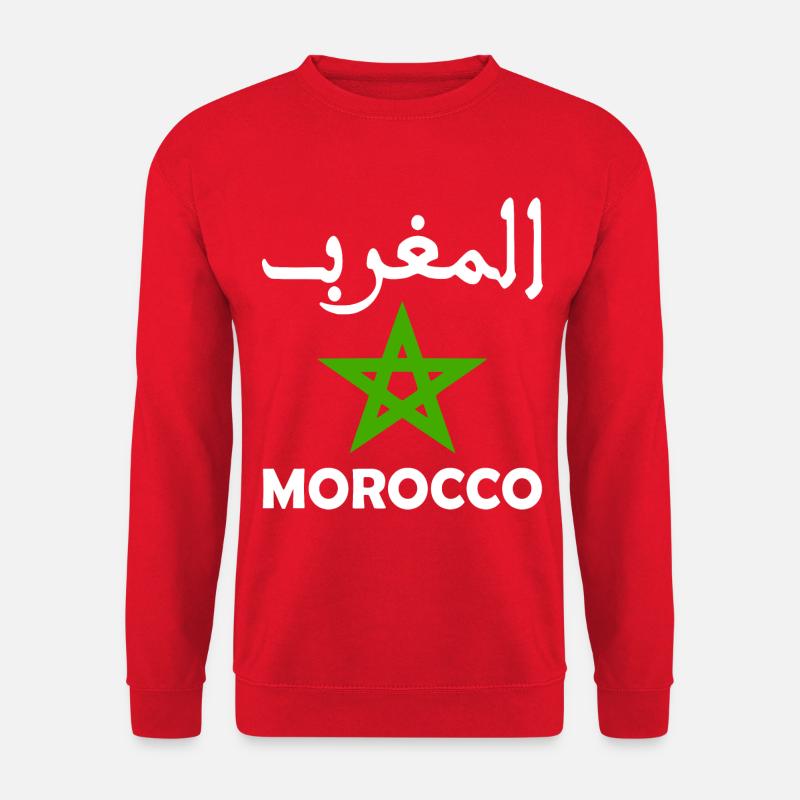 Morocco - Unisex Sweatshirt - red