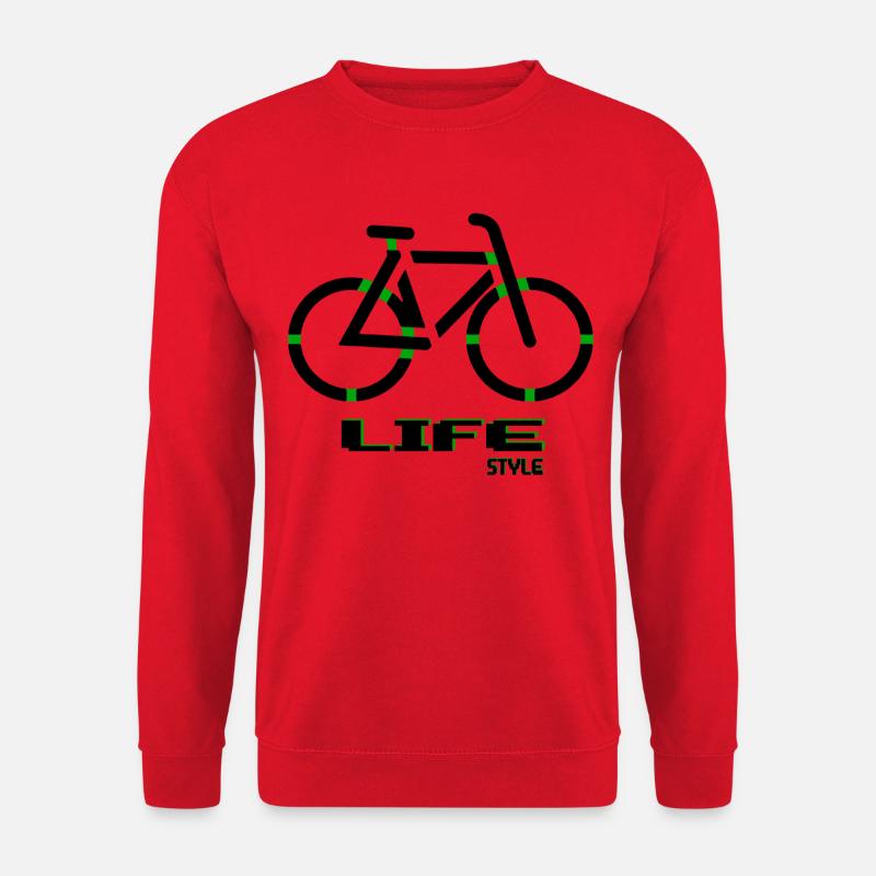 Bike - Unisex Pullover - Rot