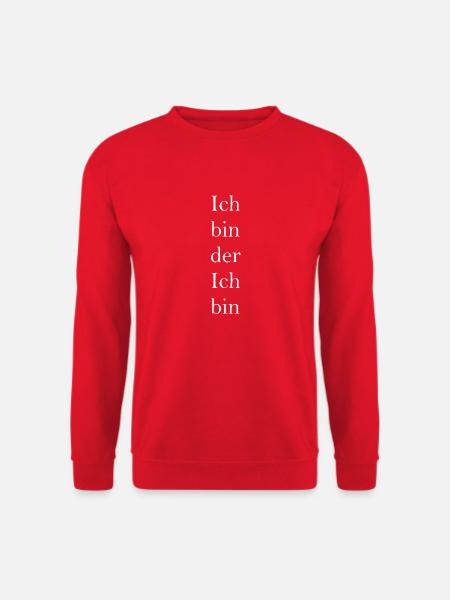 Ich bin der Ich bin - Unisex Pullover - Rot
