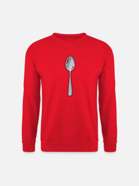 Löffel - Unisex Pullover - Rot