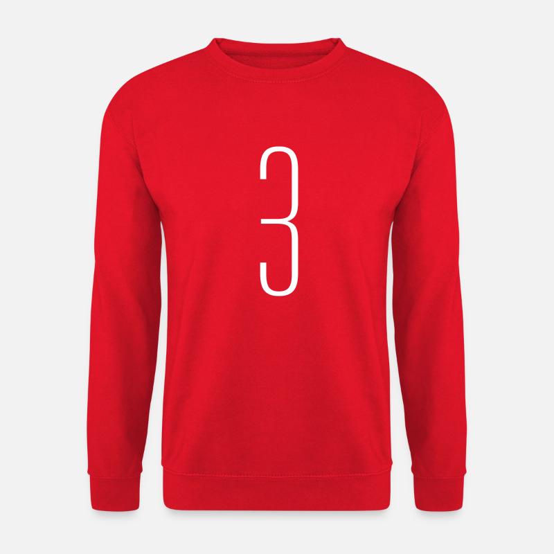 3 - Unisex Pullover - Rot