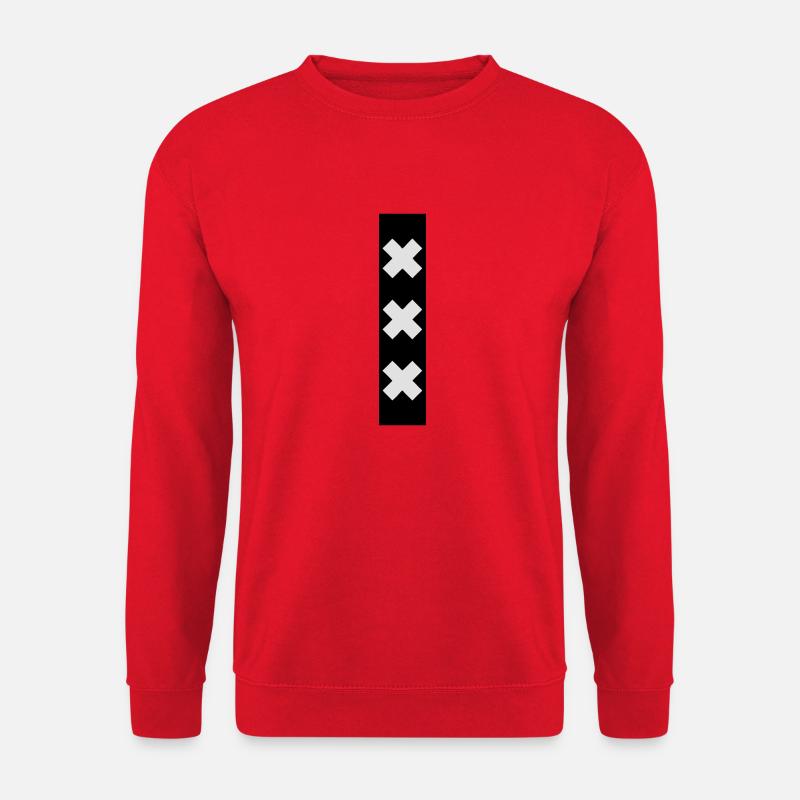 amsterdam - Unisex Pullover - Rot