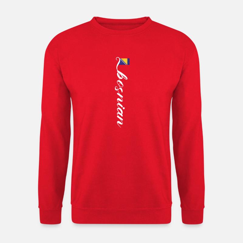 Bosnien und Herzegovia - Unisex Pullover - Rot