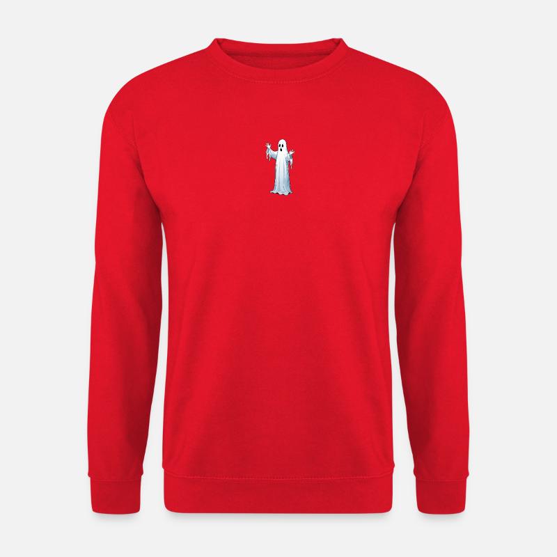 Halloween Gespenst - Unisex Pullover - Rot