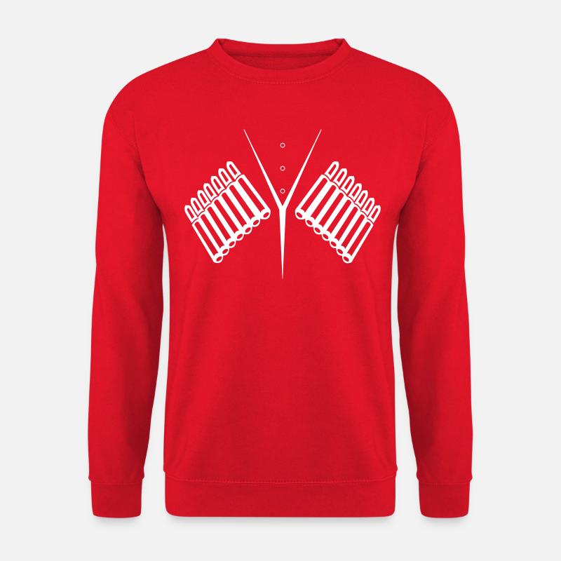 DJIGIT Style - Der Krieger des Kaukasus - Unisex Pullover - Rot