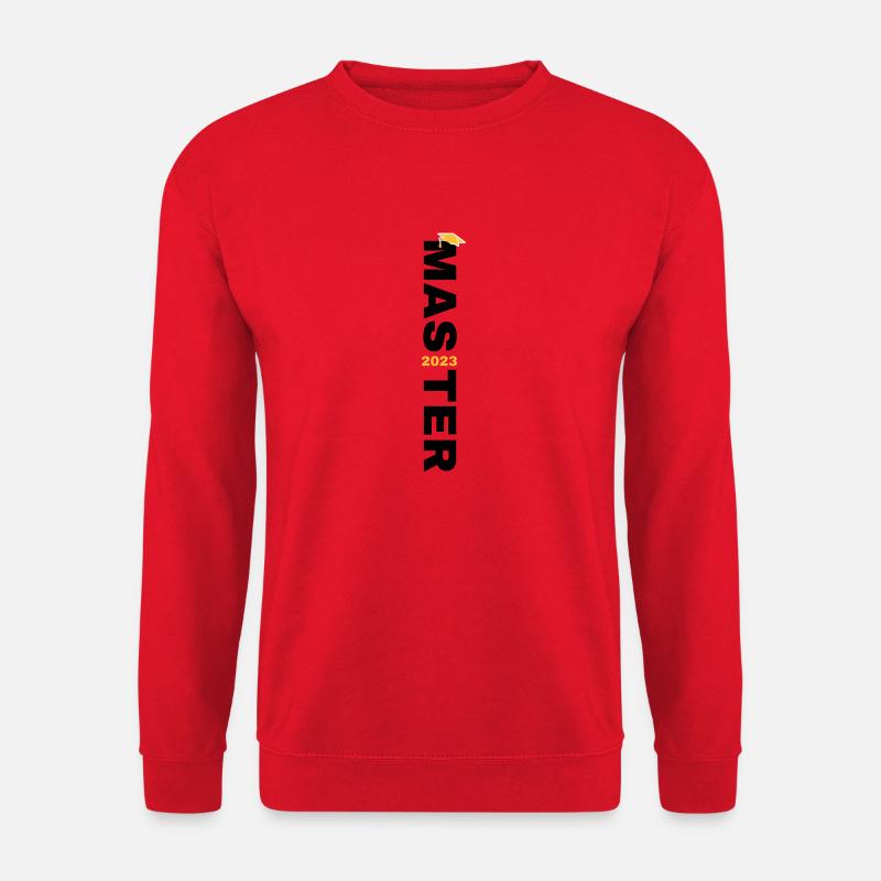 Master 2023 Abschluss - Unisex Pullover - Rot