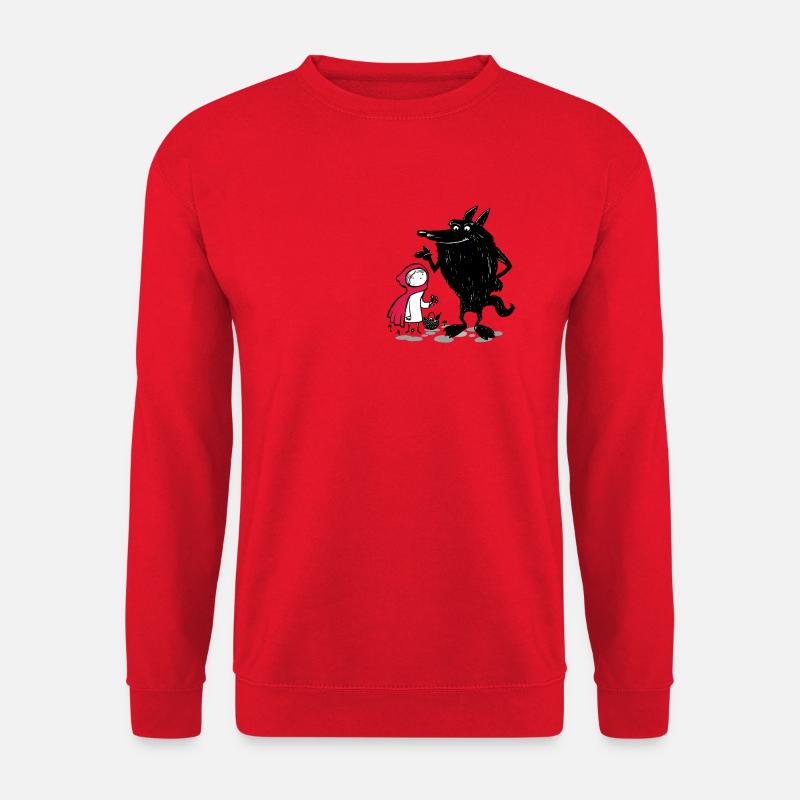 Rotkäppchen - Unisex Pullover - Rot