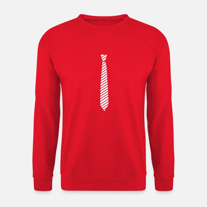 krawatte - Unisex Pullover - Rot