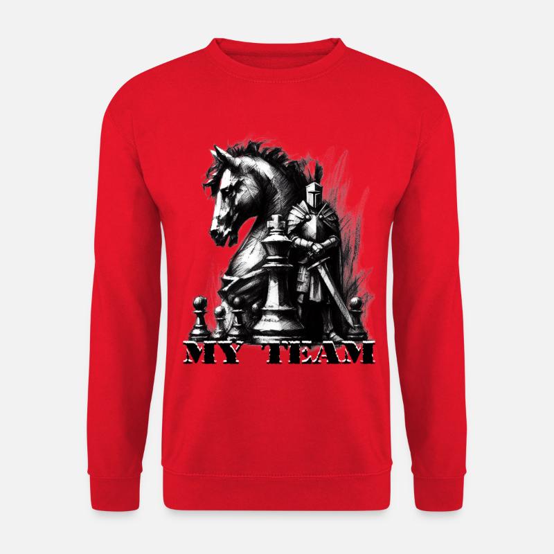 Schach - Unisex Pullover - Rot