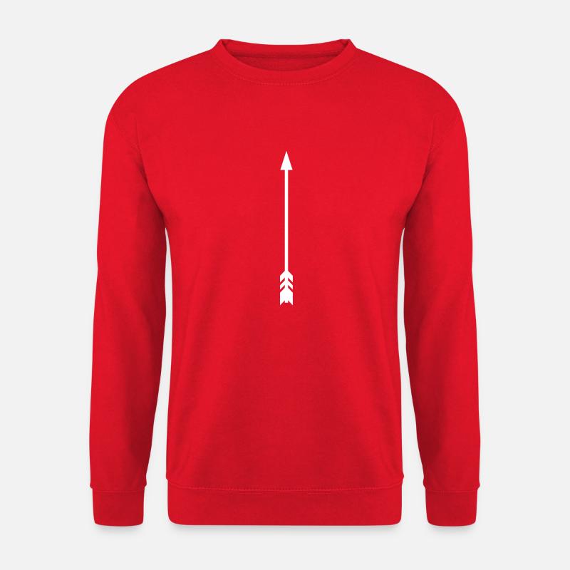 Arrow Vector - Unisex Sweatshirt - red