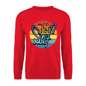 Just Surf - Unisex Pullover - Rot - Vorne - Alina (178cm) & Michal (187cm)