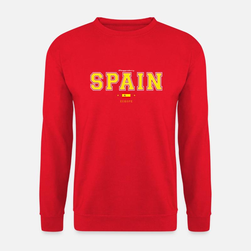 Spain - Unisex Sweatshirt - red