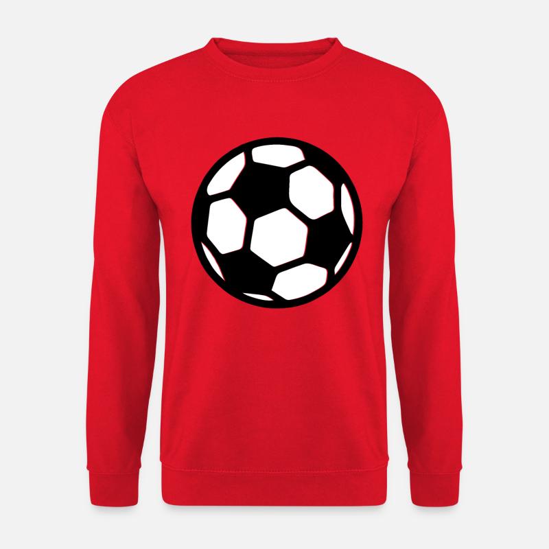 Fußball - Unisex Pullover - Rot