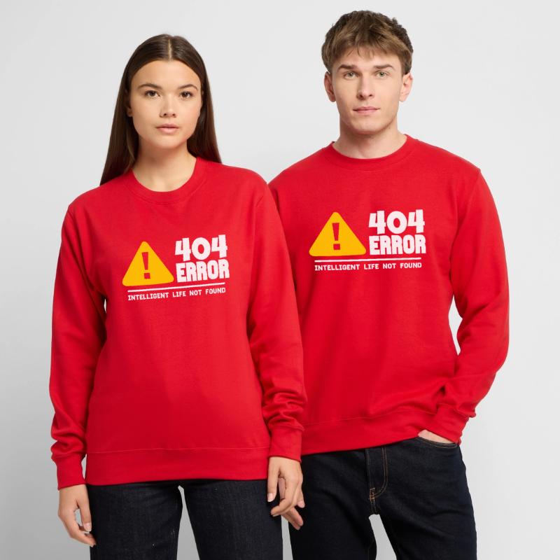 Computer- und Programmierer Geek. 404 Fehler Unisex Pullover
