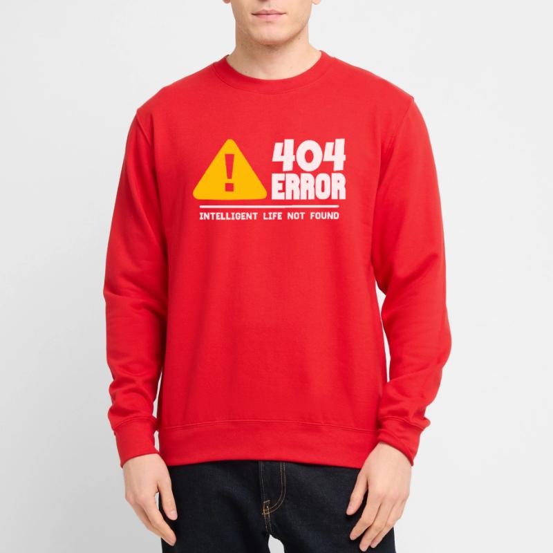 Computer- und Programmierer Geek. 404 Fehler Unisex Pullover