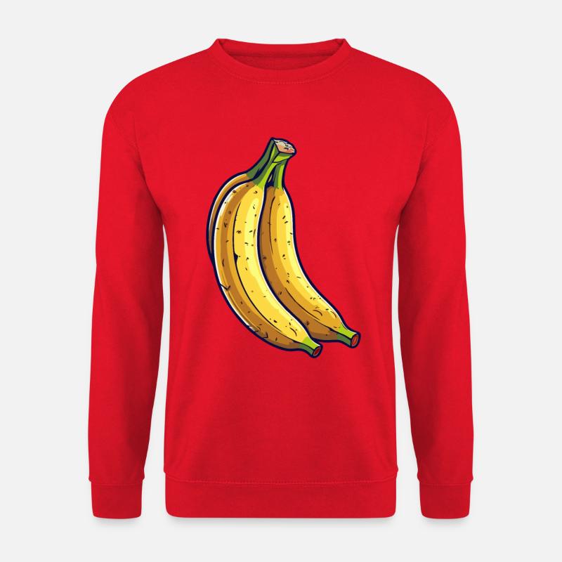 Bananen - Unisex Pullover - Rot