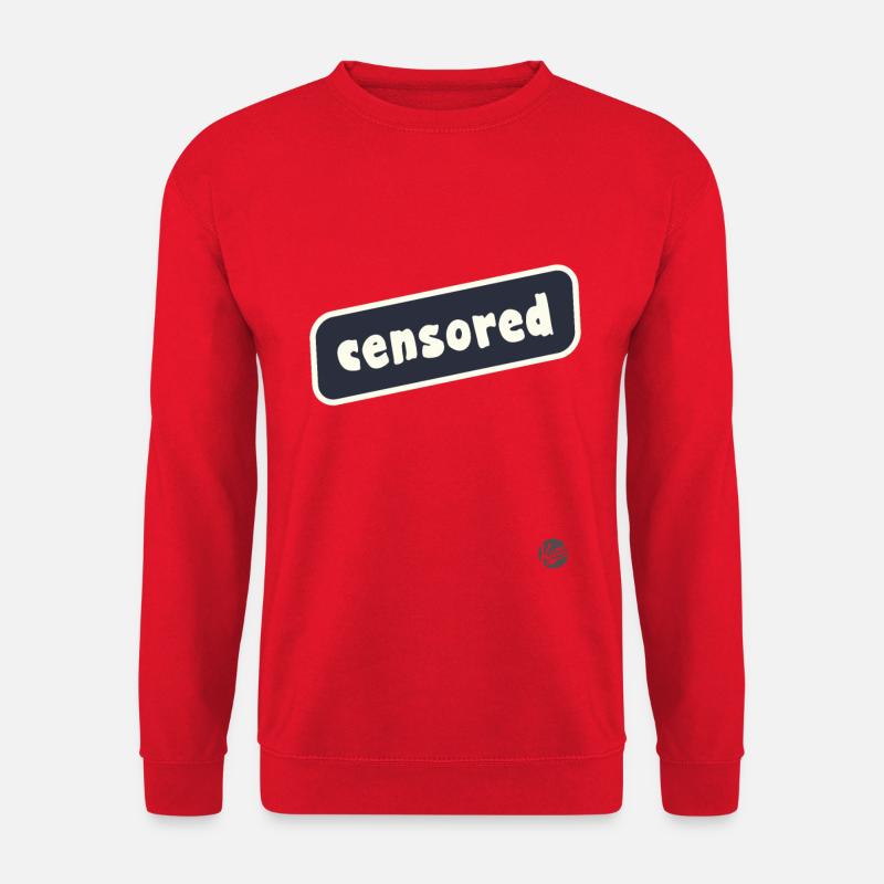 Zensiert - Unisex Pullover - Rot