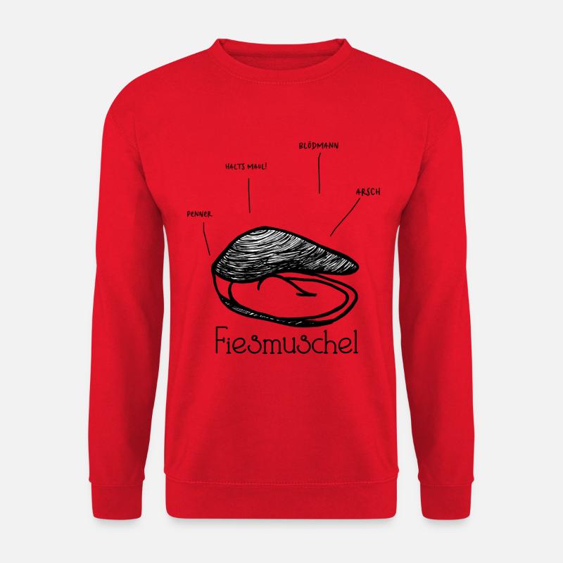 Fiesmuschel - Unisex Pullover - Rot